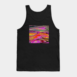 Feeling an Error colorful marble Tank Top